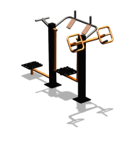 Уличный тренажер "Штурвал Пресс Супертвистер" УТ301 в Владивостоке