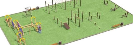 Проект спортивной площадки для любого возраста в Владивостоке