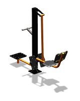 Уличный тренажер "Жим ногами Твистер" УТ305 в Владивостоке