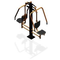 Уличный тренажер  "Жим от груди двойной" УТ204 в Владивостоке