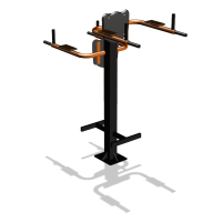 Уличный тренажер  "Брусья-пресс двойной"  УТ202 в Владивостоке