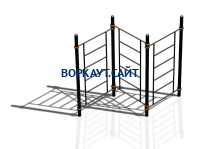 Спортивный комплекс воркаут ВС-80 в Владивостоке