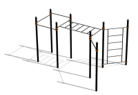 Спортивный комплекс воркаут ВС-117 в Владивостоке