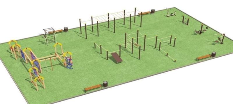 Проект спортивной площадки для любого возраста - 1 096 200 рублей. в Владивостоке