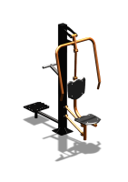 Уличный тренажер "Жим от груди Твистер" УТ328 в Владивостоке