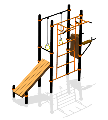 Спортивный комплекс воркаут ВС-78 в Владивостоке