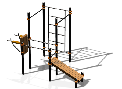 Спортивный комплекс воркаут ВС-82 в Владивостоке