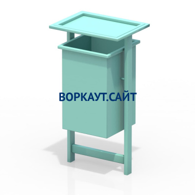 Урна с крышкой МАФ 1631 в Владивостоке Урна с крышкой МАФ 1631 в Владивостоке