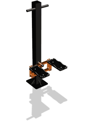 Уличный тренажер "Степпер ручка одинарный" УТ 116 в Владивостоке