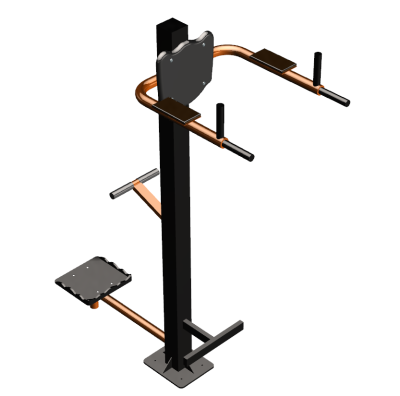 Уличный тренажер "Брусья Пресс Твистер" УТ345 в Владивостоке