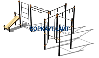 Спортивный комплекс воркаут ВС-195 в Владивостоке