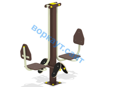 Уличный тренажер "Жим ногами горизонтальный " УТ 003 в Владивостоке