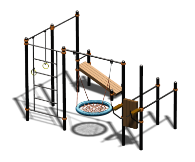 Спортивный комплекс воркаут ВС-97 в Владивостоке