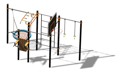 Спортивный комплекс воркаут ВС-104 в Владивостоке