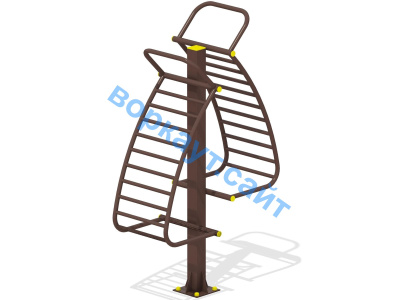Уличный тренажер для пресса УТ 012 в Владивостоке