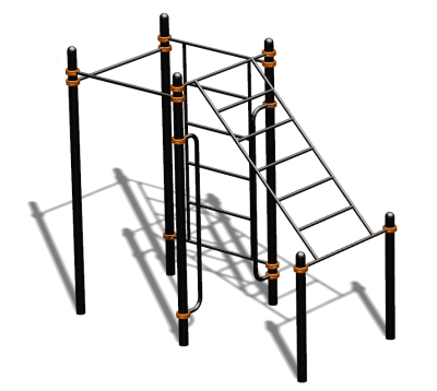 Спортивный комплекс воркаут ВС-193 в Владивостоке