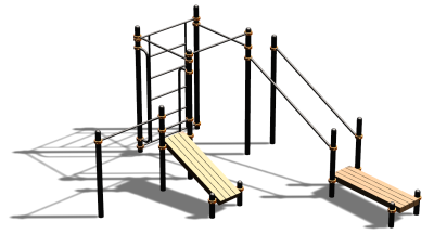 Спортивный комплекс воркаут ВС-198 в Владивостоке
