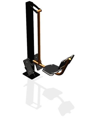 Уличный тренажер "Жим ногами одинарный" УТ 110 в Владивостоке Уличный тренажер "Жим ногами одинарный" УТ 110 в Владивостоке