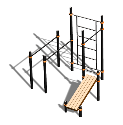 Спортивный комплекс воркаут ВС-98 в Владивостоке