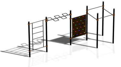 Спортивный комплекс воркаут ВС-114 в Владивостоке