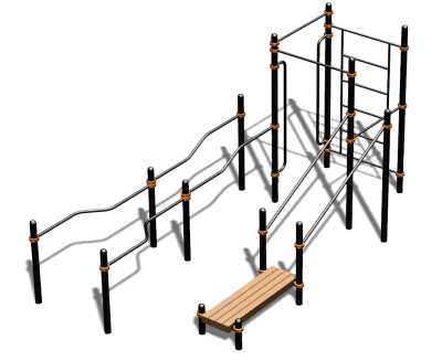 Спортивный комплекс воркаут ВС-194 в Владивостоке