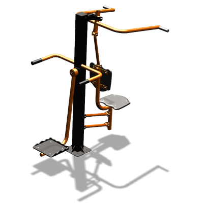 Уличный тренажер "Верхняя тяга Маятник" УТ338 в Владивостоке