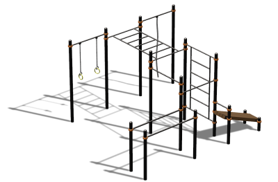 Спортивный комплекс воркаут ВС-89 в Владивостоке