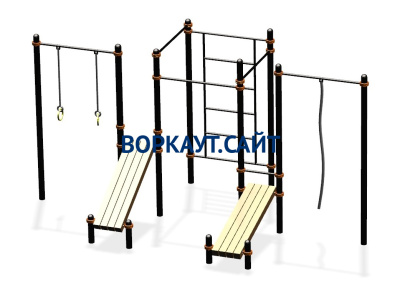 Спортивный комплекс воркаут ВС-44 в Владивостоке