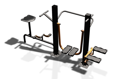 Уличный тренажер "Вело Шагомер Степпер" УТ334 в Владивостоке