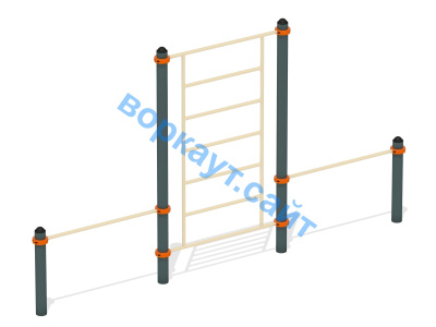 Шведская стенка с перекладинами ВС-13 в Владивостоке