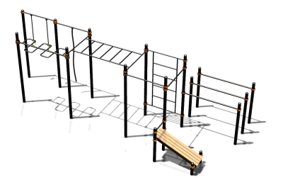Спортивный комплекс воркаут ВС-77 в Владивостоке