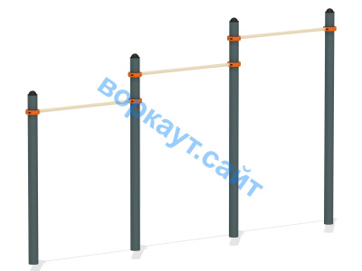 Турник тройной ВС-4 в Владивостоке