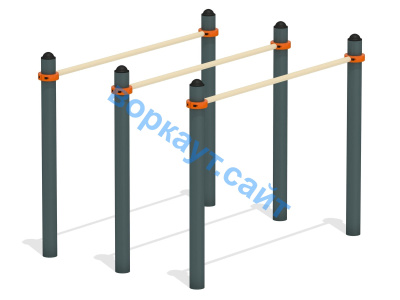 Брусья тройные ВС-16 в Владивостоке