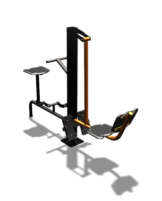 Уличный тренажер "Жим ногами Вело" УТ330 в Владивостоке