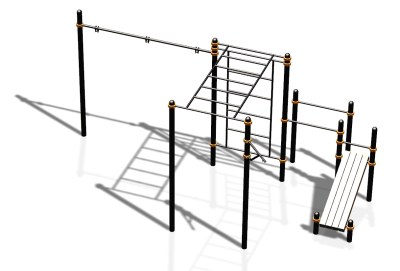 Спортивный комплекс воркаут ВС-87 в Владивостоке
