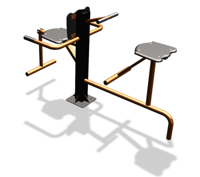 Уличный тренажер "Флекс Твистер сидя" УТ343 в Владивостоке