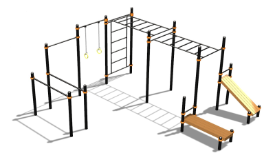 Спортивный комплекс воркаут ВС-71 в Владивостоке