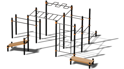 Спортивный комплекс воркаут ВС-141 в Владивостоке