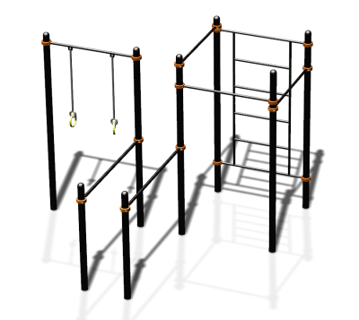 Спортивный комплекс воркаут ВС-110 в Владивостоке