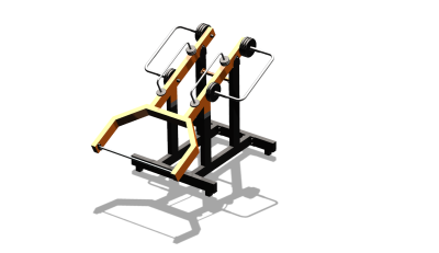 Силовой уличный тренажер  "Мультиштанга"  УТ417 в Владивостоке