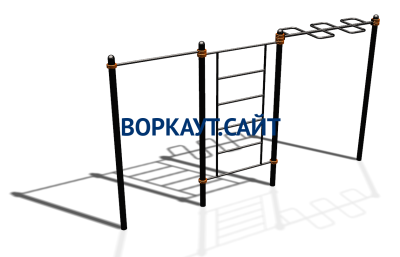 Спортивный комплекс воркаут ВС-129 в Владивостоке