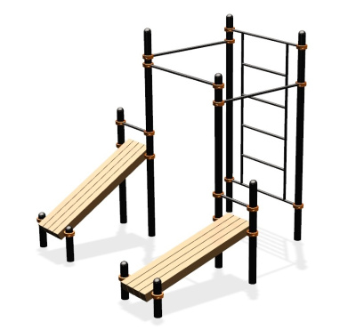 Спортивный комплекс воркаут ВС-42 в Владивостоке