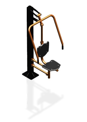 Уличный тренажер "Жим от груди одинарный" УТ 111 в Владивостоке