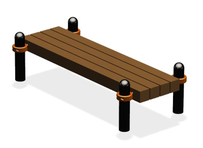 Воркаут скамья ВС-38 в Владивостоке