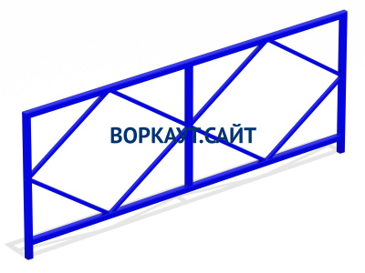 Ограждение площадки МАФ 5001 в Владивостоке