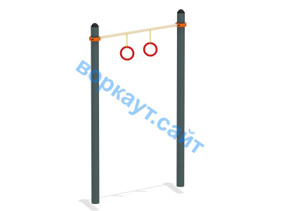 Турник с кольцами ВС-7 в Владивостоке Турник с кольцами ВС-7 в Владивостоке