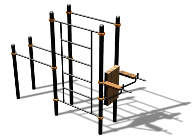Спортивный комплекс воркаут ВС-137 в Владивостоке