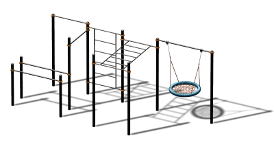 Спортивный комплекс воркаут ВС-105 в Владивостоке