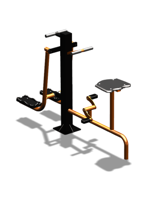 Уличный тренажер "Вело Шпагат" УТ320 в Владивостоке