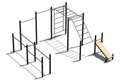 Спортивный комплекс воркаут ВС-146 в Владивостоке